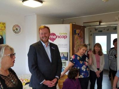 <strong>Carlisle Mencap</strong><br/>Opening of the Sam's Room sensory unit at Huntley Avenue, Penrith