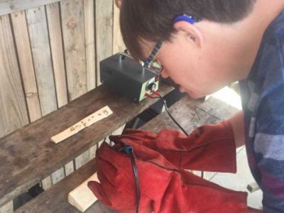 <strong>Carlisle Mencap</strong><br/>Gosling Sike. Service users enjoying the Cumbria Wildlife Trust facility